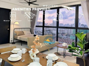 URBAN Georgetown 9Pax 4QueenBed 3Bedroom 2Bath 2carparks